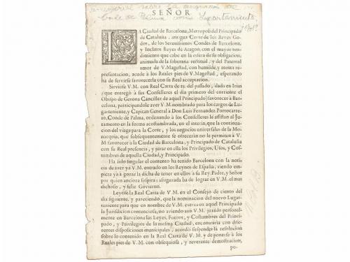 1687-1869. FOLLETO. CONJUNTO DE APROX. 15 FOLLETOS DE TEMÁTI