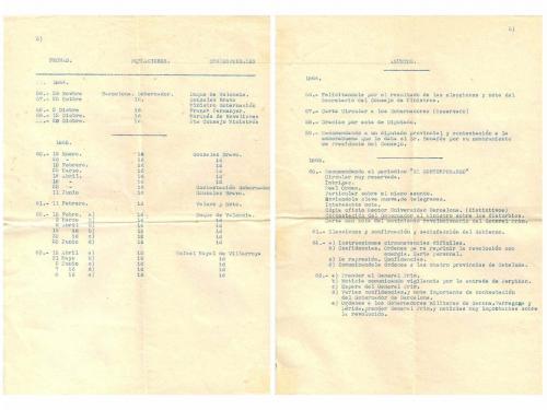 1864-1867. MANUSCRITO. (HISTORIA DE ESPAÑA). CORRESPONDENCIA