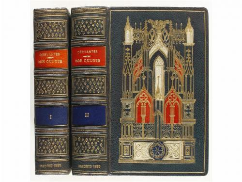 1880. LIBRO. (LITERATURA). CERVANTES SAAVEDRA, MIGUEL DE:. E
