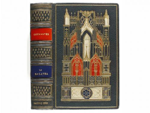 1883. LIBRO. (CERVANTISMO). CERVANTES SAAVEDRA, MIGUEL DE:.