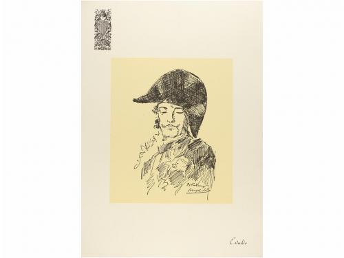 1938. LIBRO. (ARTE). ALBUM FORTUNY 1938. Barcelona: Ed. Ange