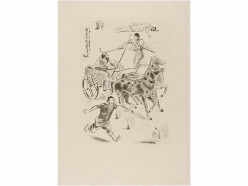 1951. LIBRO. (BIBLIOFILIA). SOFOCLES; OBIOLS, JOSEP [ILUSTR.