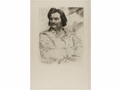 1923. LIBRO. (BIBLIOFILIA). BALZAC, HONORÉ DE:. LA FILLE AUX