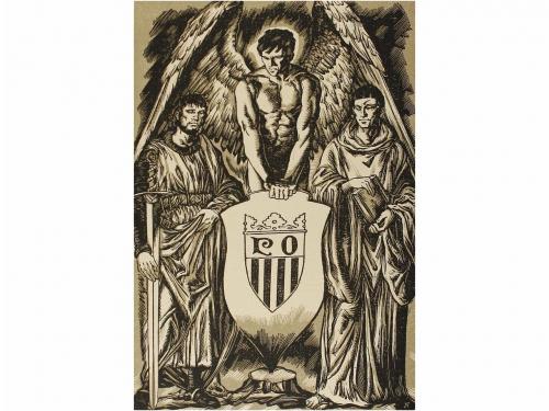 1945. LIBRO. (BIBLIOFILIA-POBLET). MONTOLIU, MANUEL DE:. LEY