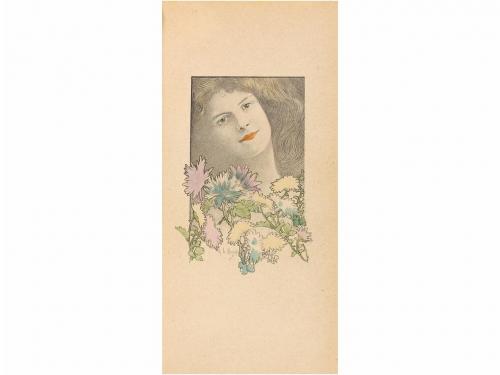 1899. LIBRO. (BIBLIOFILIA-MODERNISMO). RIQUER, A.:. CRISANTE