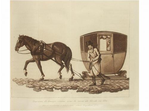 1815 ca. LIBRO. (VIAJES). NOUVELLE STATISTIQUE HISTORIQUE D'