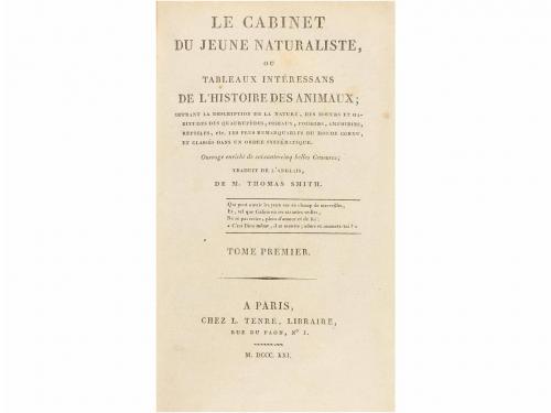 1721. LIBRO. (CIENCIAS). SMITH, THOMAS:. LE CABINET DU JEUNE