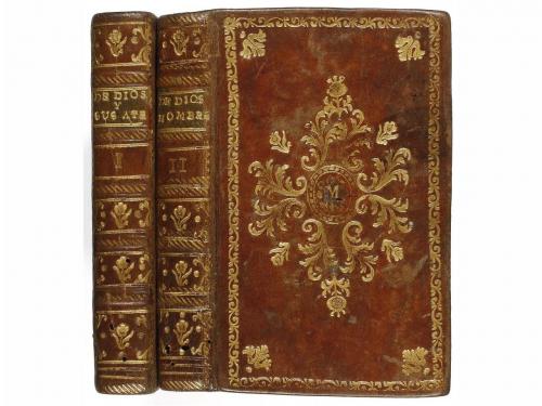 1788. LIBRO. (LITERATURA-ENCUADERNACIÓN). LOZANO, XAVIER:. D