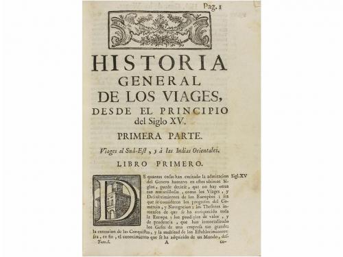 1763. LIBRO. (VIAJES-ÁFRICA). PREVOST, ANTONIO FRANCISCO (TR