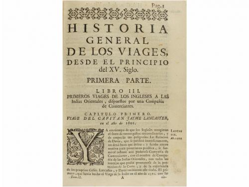 1763. LIBRO. (VIAJES-ÁFRICA). PREVOST, ANTONIO FRANCISCO (TR