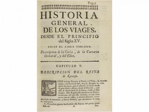 1770-1772. LIBRO. (VIAJES- COREA-TARTARIA-TIBET). PREVOST, A