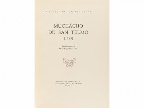 1944. LIBRO. (POESIA). LASCANO TEGUI, VIZCONDE DE:. MUCHACHO