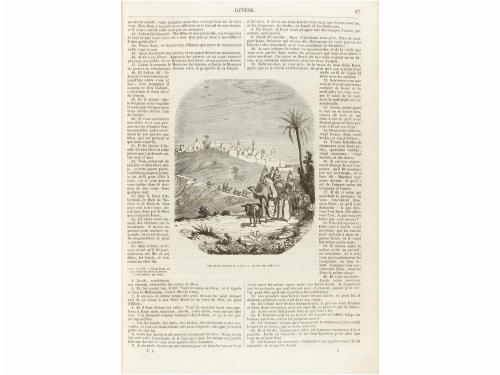 1857. LIBRO. (RELIGIÓN). LA SAINTE BIBLE CONTENANT L'ANCIEN 