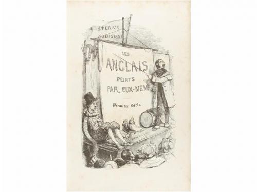 1840. LIBRO. (ETNOGRAFÍA-HUMOR). MEADOUS, KENNY:. LES ANGLAI