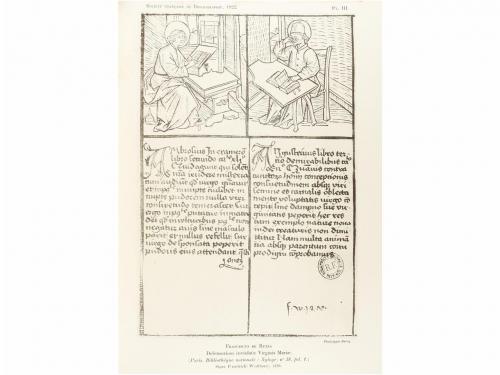 1922. LIBRO. (BIBLIOFÍLIA). MORTET, CHARLES:. LES ORIGINES E