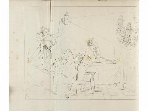 1817. LIBRO. (LITERATURA). LES FOLIES DU SIÈCLE. ROMAN PHILO