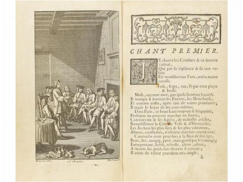 1738. LIBRO. (LITERATURA FRANCESA). [RACOT DE GRANDVAL, NICO