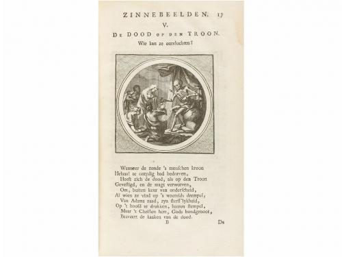 1767. LIBRO. (ARTE-GRABADO). HOUBRAKEN, Q.:. STICHTELEYKE ZI