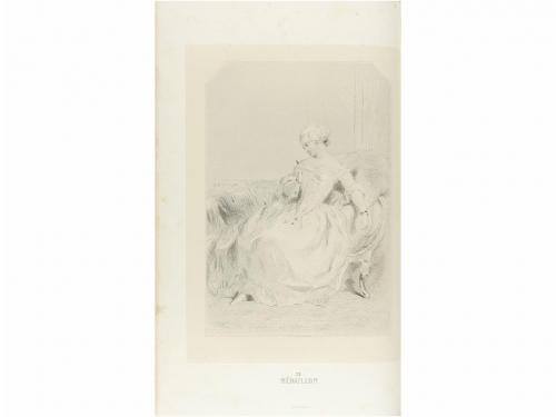 1850 ca. LIBRO. (JOYAS). MERY:. LES JOYAUX FANTAISIE. Leipzi