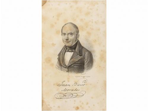 1845. LIBRO. (POLÍTICA). [MORALES, JUAN BAUTISTA:]. EL GALLO