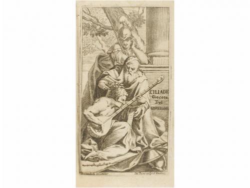 1653. LIBRO. (LITERATURA). LOREDANO, FRANCESCO. L'ILIADE GIO