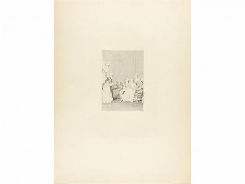 (1880). GRABADO. (ARTE). DUBOUCHET. MONUMENT DU COSTUME. Les