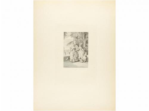 (1880). GRABADO. (ARTE). DUBOUCHET. MONUMENT DU COSTUME. Les