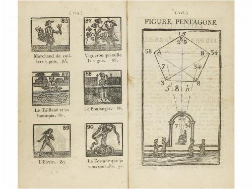 1832. LIBRO. (ASTROLOGÍA). PERÉGRINUS,M.:. LA CLEF D'OR OU L