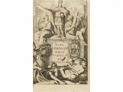 1684. LIBRO. (HISTORIA). PAPERBROCHII, DANIEL:. ACTA VITAE S