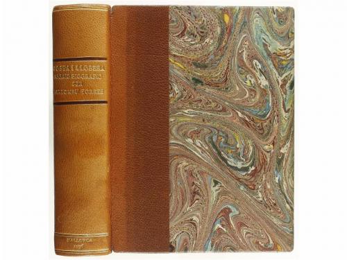 1936. LIBRO. (BIBLIOFILIA-ENCUADERNACIÓN). COSTA I LLOBERA:.