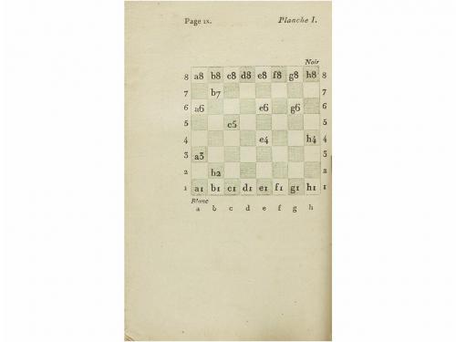 1803. LIBRO. (AJEDREZ). PHILIDOR, A. D.:. ANALYSE DU JEU DES