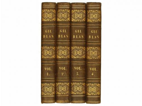 1822. LIBRO. (LITERATURA). LESAGE:. THE ADVENTURES OF GIL BL