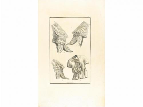 1798 y 1802. LIBRO. (TRAJES ANTIGÜEDAD). WILLEMIN, N. X.:. C