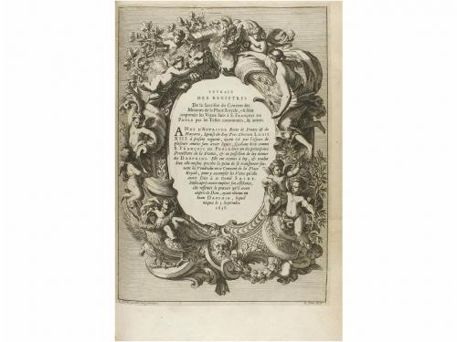 1671. LIBRO. (RELIGIÓN-ÓRDENES RELIGIOSAS). DONDE, ANTOINE:.