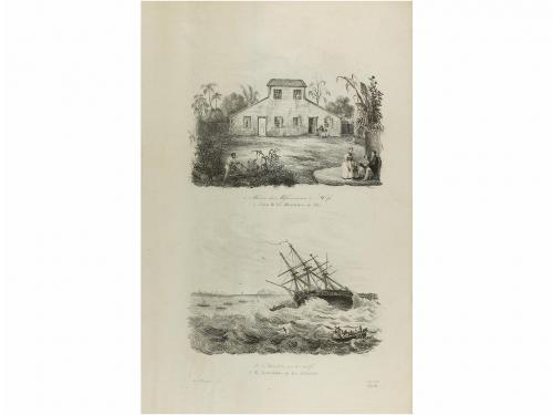 1841-1842. LIBRO. (VIAJES). VIAJE PINTORESCO AL REDEDOR DEL