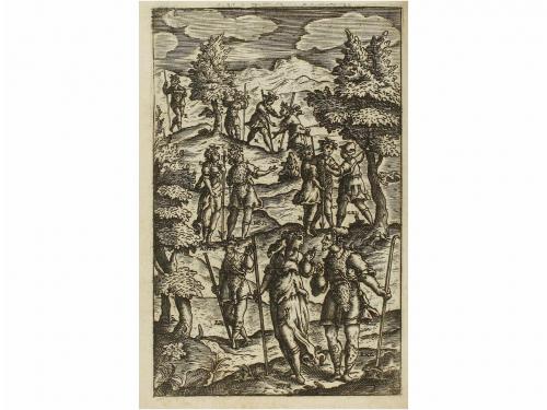 1613. LIBRO. (LITERATURA). MAGAGNATI, GIROLAMO:. LA CLOMIRA.