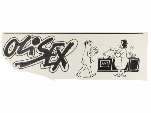 1980 ca. ORIGINAL ARTÍSTICO. OLI. MÁS DE 150 ORIGINALES DE H