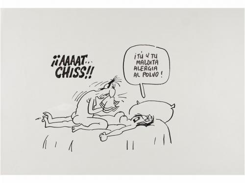 1980 ca. ORIGINAL ARTÍSTICO. OLI. MÁS DE 150 ORIGINALES DE H