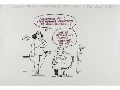 1980 ca. ORIGINAL ARTÍSTICO. OLI. MÁS DE 150 ORIGINALES DE H