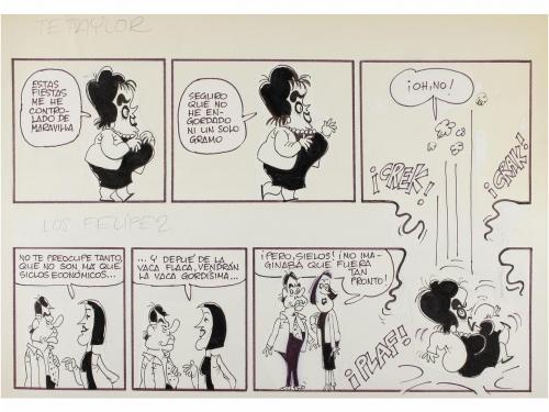 1980-1990 ca. ORIGINAL ARTÍSTICO. OLI. CONJUNTO DE MÁS DE 20