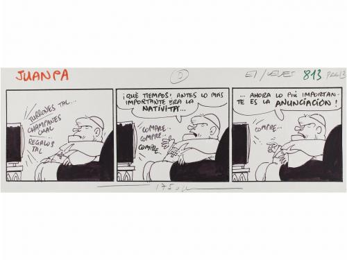 1980-1990 ca. ORIGINAL ARTÍSTICO. OLI. CONJUNTO DE MÁS DE 20