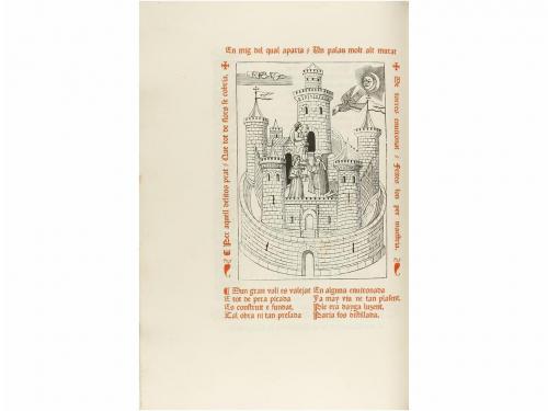 1900 ca. LIBRO. (BIBLIOFILIA). AGUILO Y FUSTER, MARIAN (EDIT