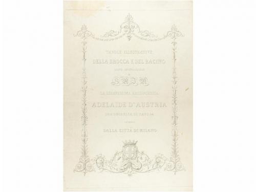 1900 ca. GRABADO. (LOTE CONJUNTO-MODERNISMO). BRUSA:. LOTE D