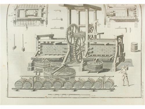 1781-1805. LIBRO. (AGRICULTURA). ROZIER:. COURS COMPLET D'AG