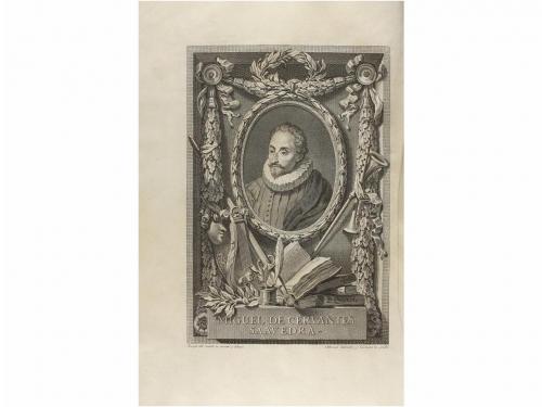 1780. LIBRO. (CERVANTINA). CERVANTES SAAVEDRA, MIGUEL DE:. E