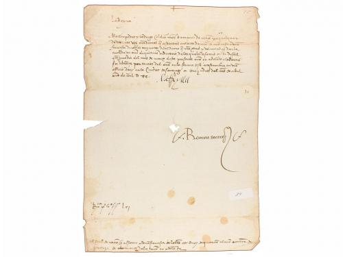 1514-1920. MANUSCRITO. (FIRMA REAL). 5 FIRMAS REALES DE LA R