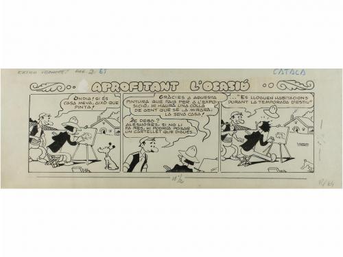 1920 ca. ORIGINAL ARTÍSTICO. (HUMOR). URDA MARÍN, MANUEL:. C