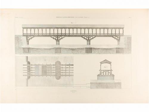 1847/48-1867. LIBRO. (ARQUITECTURA). RONDELET, JEAN; BLOUET,