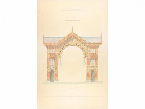 1880 ca. GRABADO. (ARQUITECTURA). ALPHAND, M.; FERRAND, J.:.
