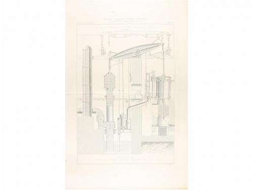 1865. LIBRO. (ARQUITECTURA). DUPUIT, JULES.:. TRAITÉ THÉORIQ